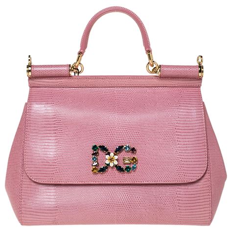 dolce gabbana pink miss sicily street style|Medium Sicily handbag in PINK for Women .